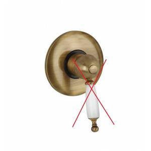 Встраиваемый смеситель для душа/ванны Bugnatese Oxford, без рукоятки